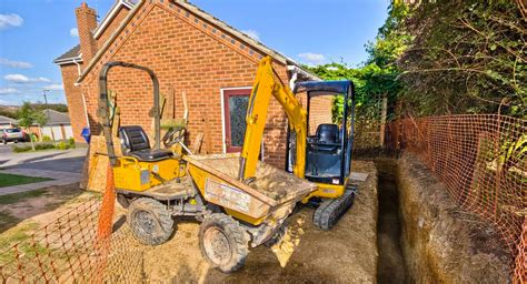 mini digger driver jobs|mini digger hire cost uk.